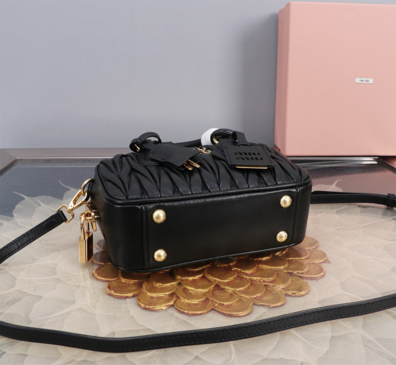 MIU MIU Arcadie Matelassé  Nappa Leather Bag