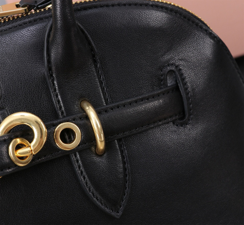 MIU MIU Aventure Nappa Leather Top-handle Bag