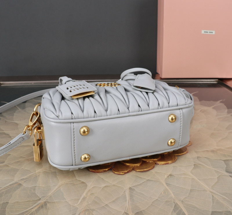 MIU MIU Arcadie Matelassé  Nappa Leather Bag