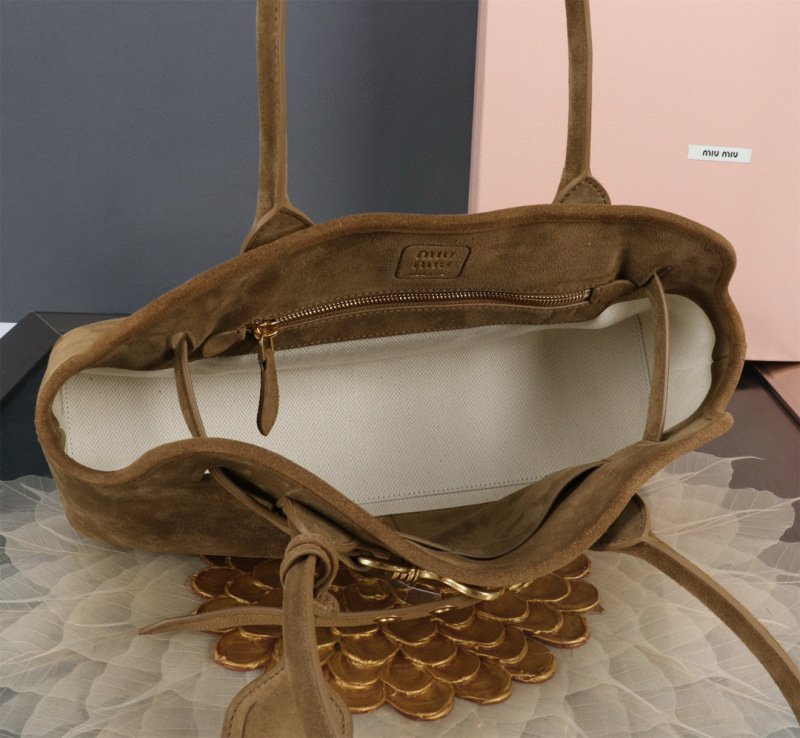 MIU MIU Aventure Suede Bag