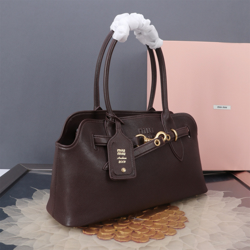 MIU MIU Aventure Nappa Leather Bag