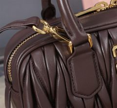 MIU MIU Arcadie Matelassé Nappa Leather Bag