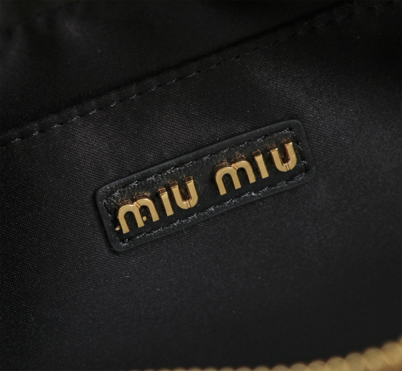 MIU MIU Arcadie Matelassé  Nappa Leather Bag