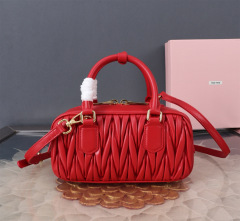 MIU MIU Arcadie Matelassé Nappa Leather Bag