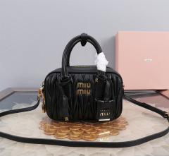 MIU MIU Arcadie Matelassé  Nappa Leather Bag