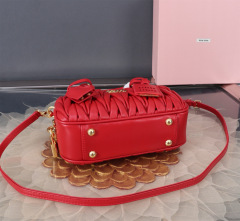 MIU MIU Arcadie Matelassé  Nappa Leather Bag
