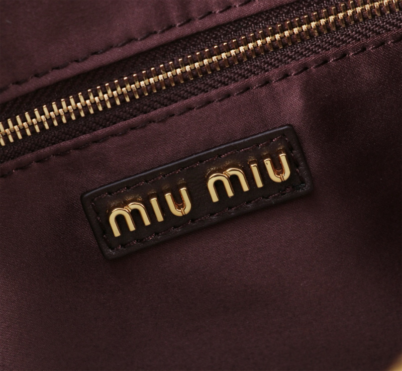 MIU MIU Arcadie Matelassé  Nappa Leather Bag