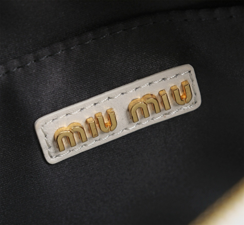 MIU MIU Arcadie Matelassé  Nappa Leather Bag