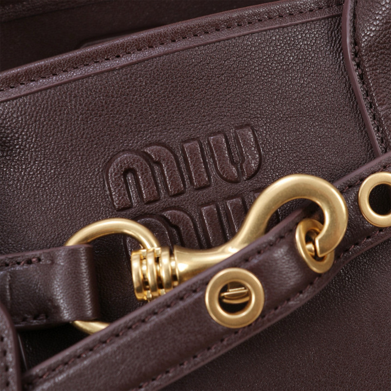 MIU MIU Aventure Nappa Leather Bag