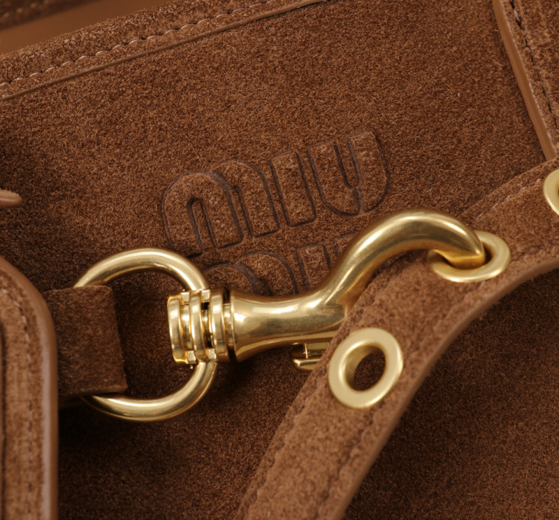 MIU MIU Aventure Suede Bag