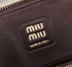 MIU MIU Aventure Mini Nappa Leather Bag
