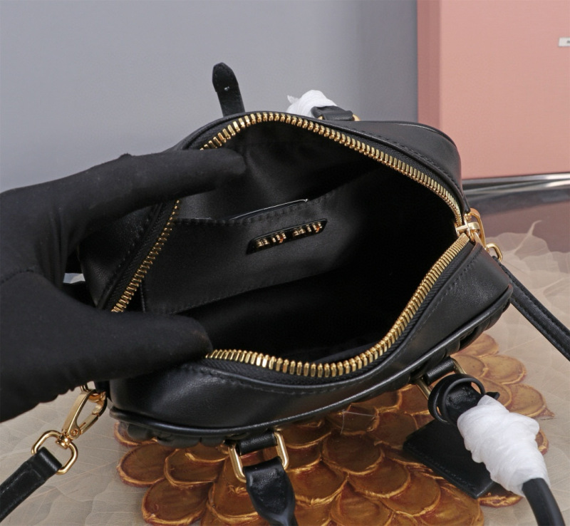 MIU MIU Arcadie Matelassé  Nappa Leather Bag
