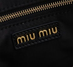 MIU MIU Arcadie Matelassé  Nappa Leather Bag