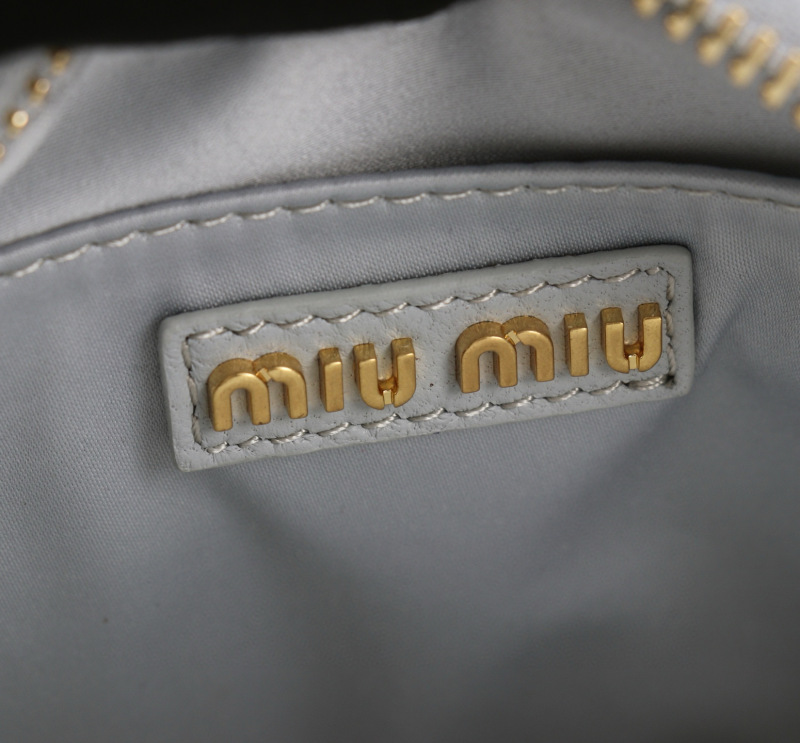 MIU MIU Arcadie Matelassé  Nappa Leather Bag