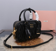 MIU MIU Arcadie Matelassé  Nappa Leather Bag