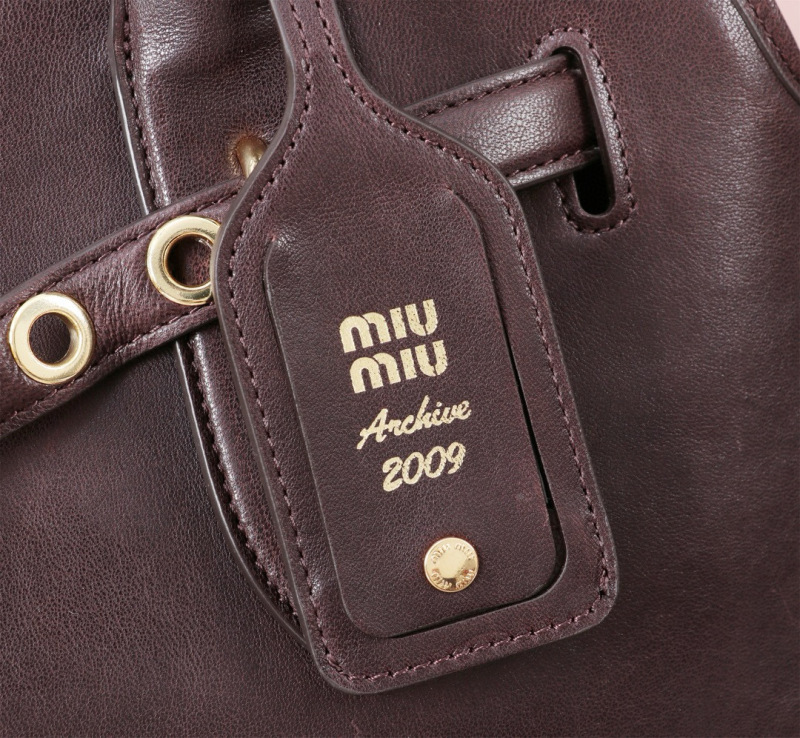MIU MIU Aventure Nappa Leather Bag