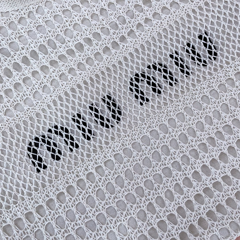 MIU MIU IVY Raffia-effect and Linen Bag