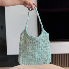 MIU MIU IVY Sequin Mesh Bag
