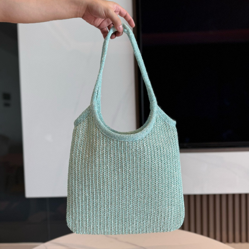 MIU MIU IVY Sequin Mesh Bag