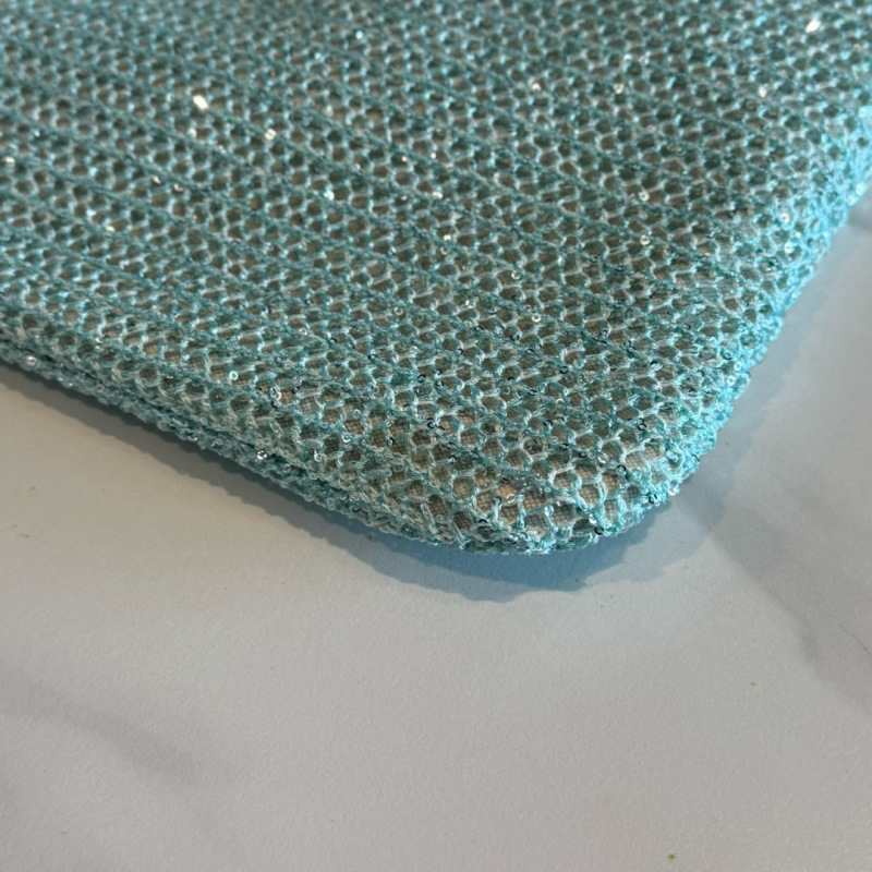 MIU MIU IVY Sequin Mesh Bag