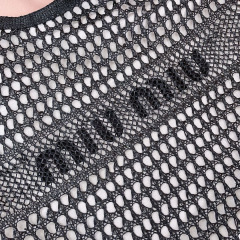 MIU MIU IVY Raffia-effect and Linen Bag