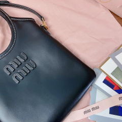 MIU MIU Ivy Leather Handbag
