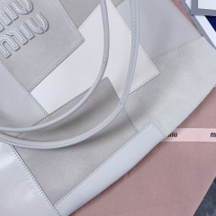 MIU MIU Ivy Leather Patchwork Bag