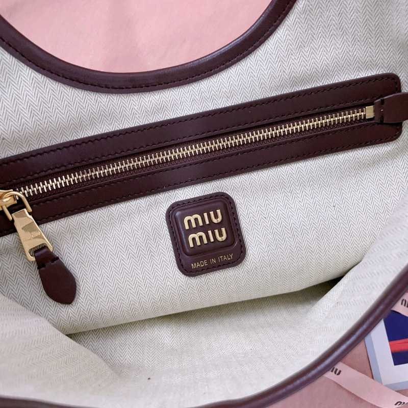 MIU MIU Ivy Leather Patchwork Bag