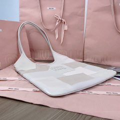 MIU MIU Ivy Leather Patchwork Bag