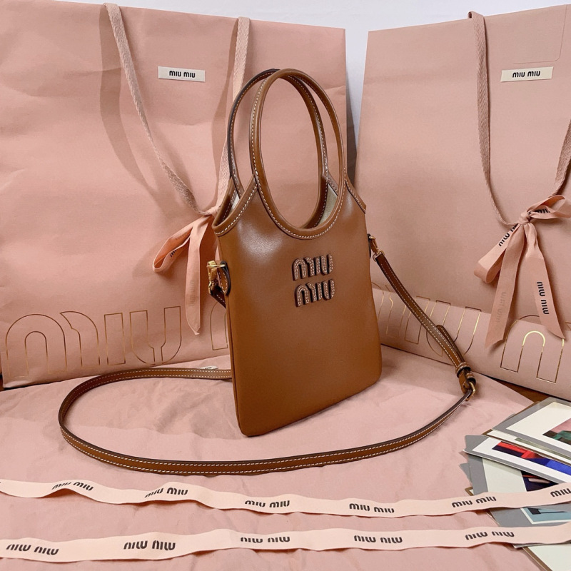 MIU MIU Ivy Leather Handbag