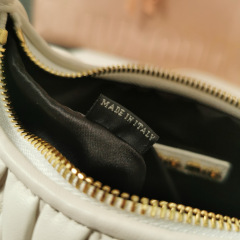 MIU MIU Wander Matelassé Nappa Leather Hobo Bag