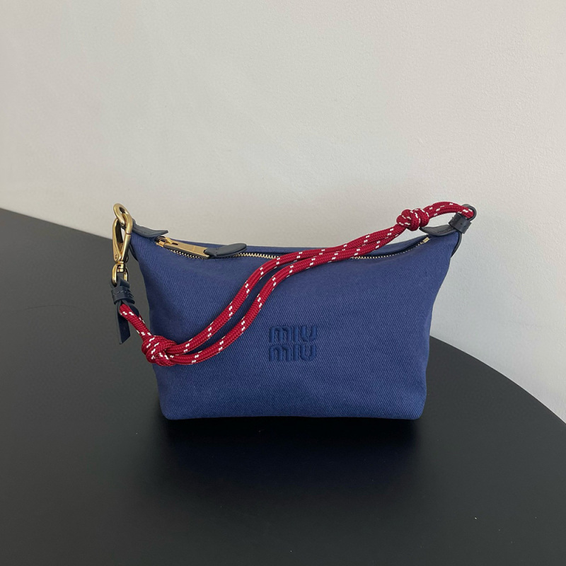 MIU MIU Gabardine Pouch