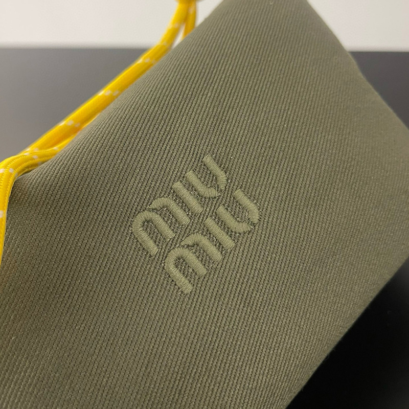 MIU MIU Gabardine Pouch