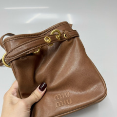 MIU MIU Nappa Leather Pouch