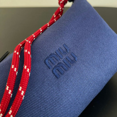 MIU MIU Gabardine Pouch