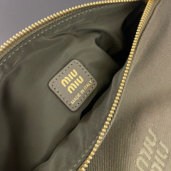 MIU MIU Gabardine Pouch