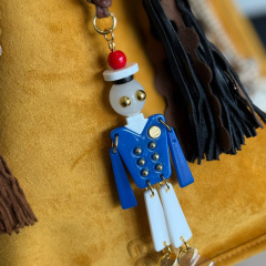 MIU MIU Suede Bag With Trick