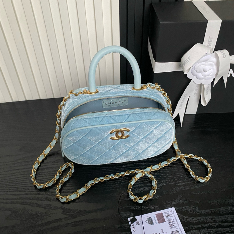 CHANEL 25A Premium Velvet Handbag