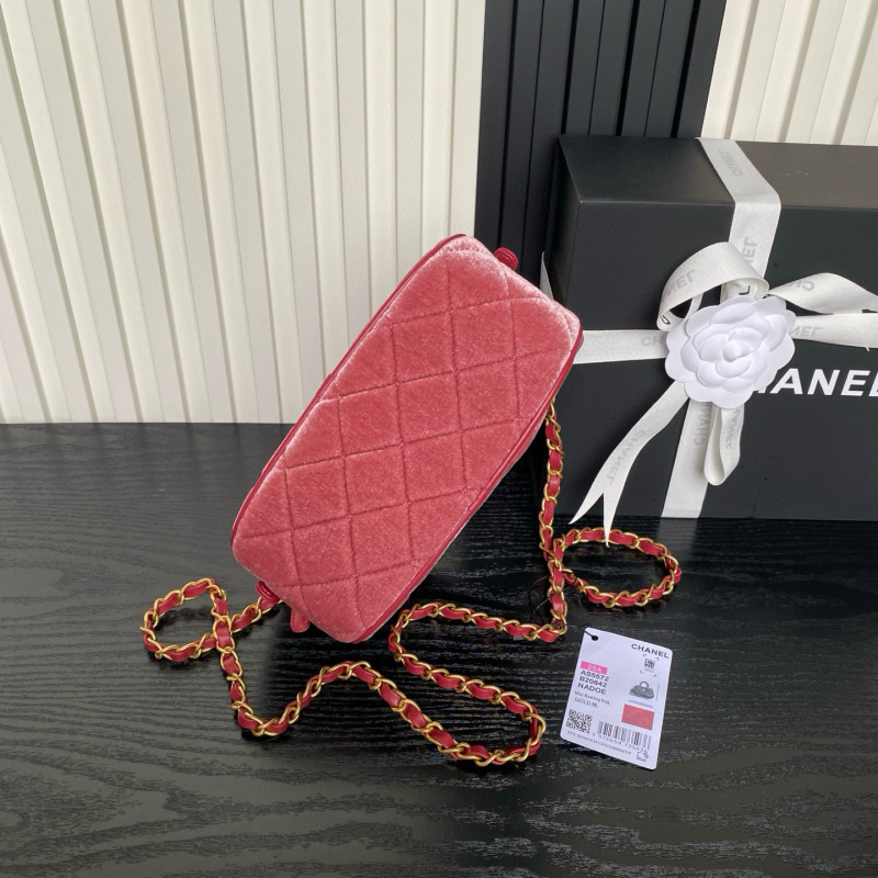 CHANEL 25A Premium Velvet Handbag