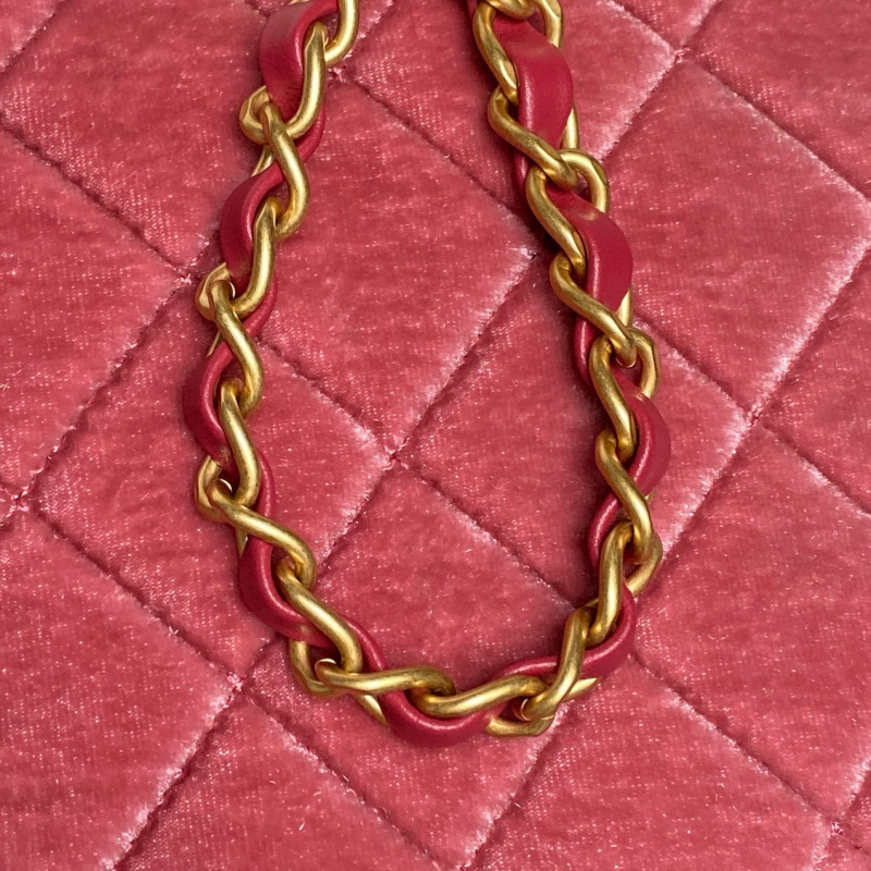 CHANEL 25A Premium Velvet Handbag