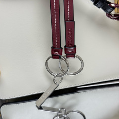 Prada Soft Sound large leather shoulder bag with charms