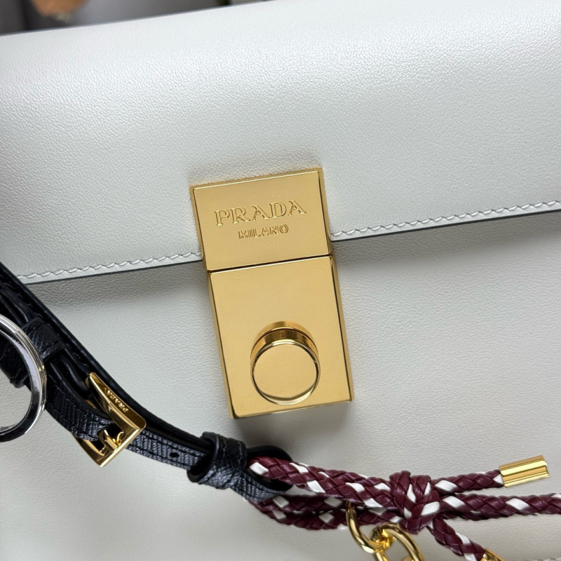 Prada Soft Sound small leather shoulder bag with charms