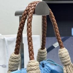 Prada Noué medium cotton macramé bag