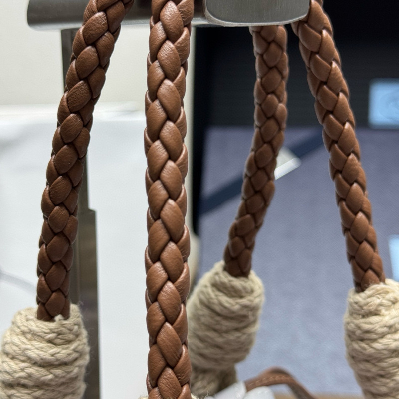 Prada Noué medium cotton macramé bag