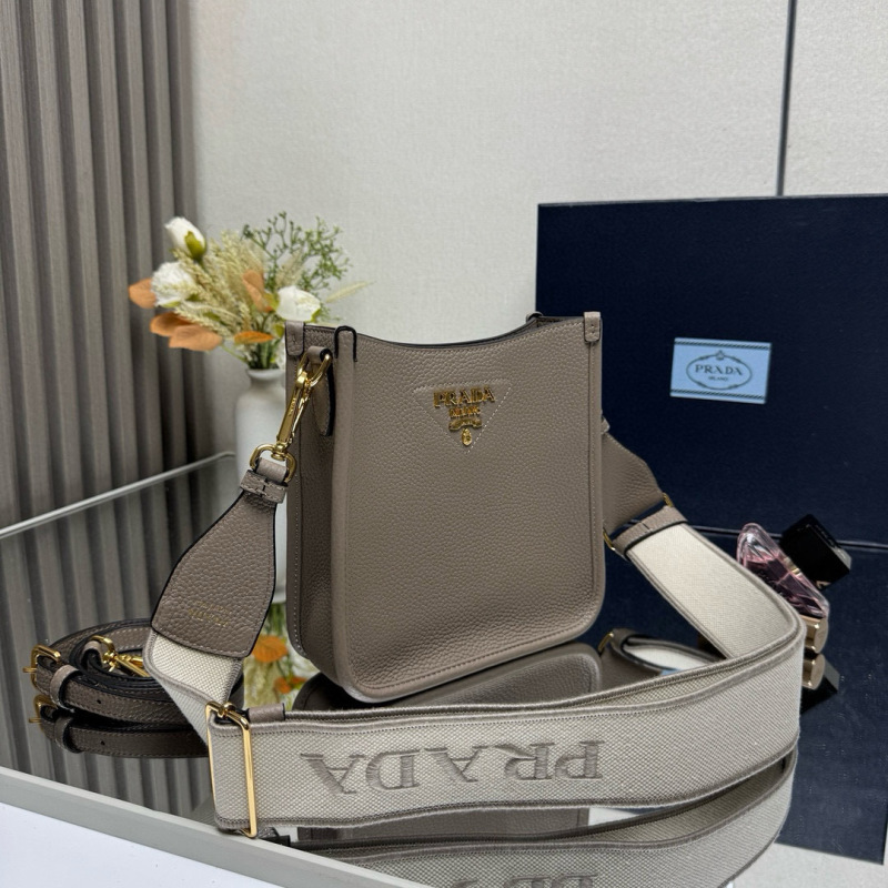 Prada Leather mini shoulder bag