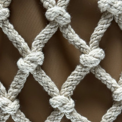 Prada Noué medium cotton macramé bag
