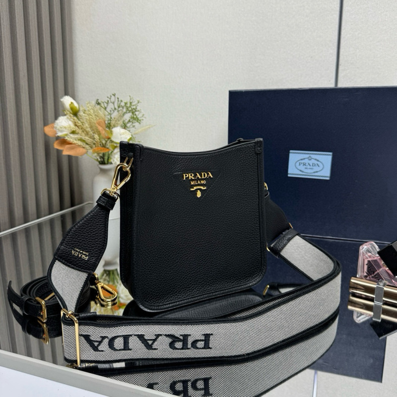 Prada Leather mini shoulder bag