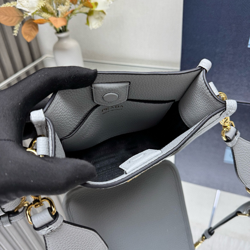 Prada Leather mini shoulder bag