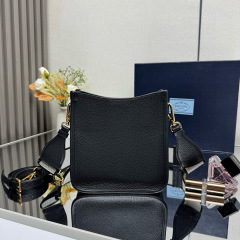 Prada Leather mini shoulder bag