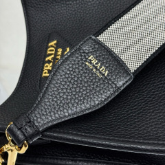 Prada Leather mini shoulder bag